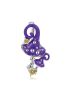 Halloween Poisonous Mushroom Purple Charm Necklace