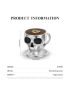 Skull Midnight Coffee Mug Ideas Design Charms