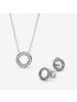 Circle of Sparkle Necklace and Earring Set