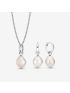 Freshwater Cultured Baroque Pearl Necklace and Earring Set