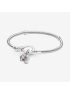 Heart & Mum Infinity Charm and Bracelet Set