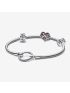 Infinity Charm and Bracelet Set